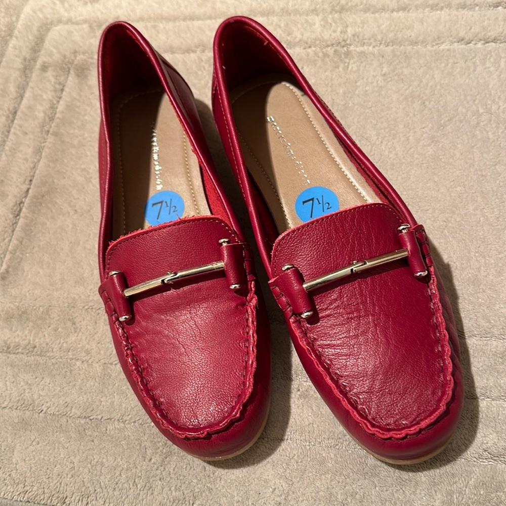 Women’s Shoes, Slip On Flats Women's Loafers Soft Sole Wedge, 7.5
